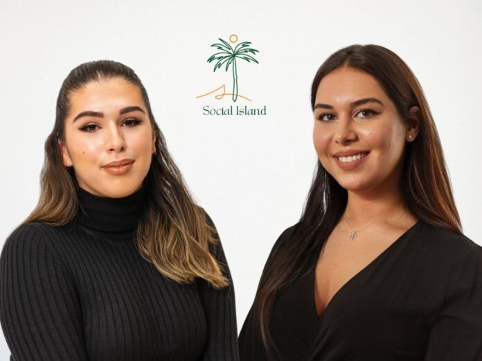 Left Nefise and right Anca, founders of Social Island UK